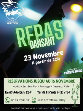 REPAS DANSANT Le 23 nov 2024