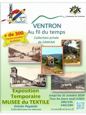 EXPOSITION TEMPORAIRE - VENTRON AU FIL DU TEMPS Du 3 janv au 31 oct 2024