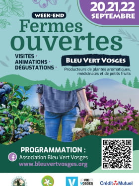 FERMES OUVERTES BLEU VERT VOSGES