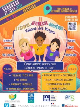 1ER FESTIVAL JEUNESSE BRUYÈRES VALLONS DES VOSGES Le 27 sept 2024