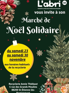 LE MARCHÉ DE NOËL SOLIDAIRE DE L