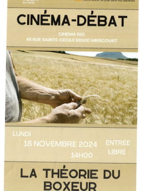 FESTIVAL ALIMENTERRE - CINÉ DÉBAT : LA THÉORIE... Le 18 nov 2024