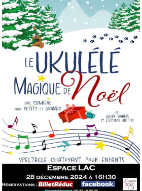 THÉÂTRE - LE UKULÉLÉ MAGIQUE Le 28 déc 2024