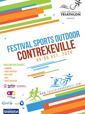 FESTIVAL SPORTS OUTDOOR - LIGUE GRAND EST DE TRIATHLON & TRIATHLON... Du 5 au 6 oct 2024