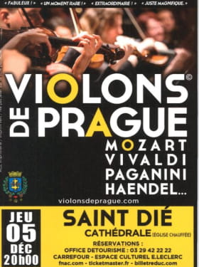 CONCERT VIOLONS DE PRAGUE Le 5 déc 2024