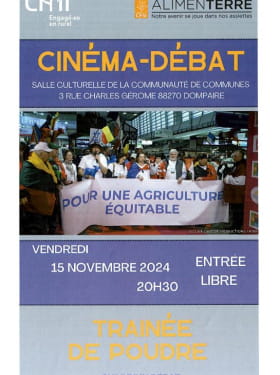 FESTIVAL ALIMENTERRE - CINÉ DÉBAT : TRAÎNÉE... Le 15 nov 2024