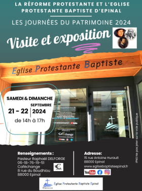 VISITE ET EXPOSITION - JOURNÉES DU PATRIMOINE 2024 Du 21 au 22 sept 2024