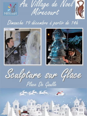 SCULPTURES SUR GLACE Le 8 déc 2024