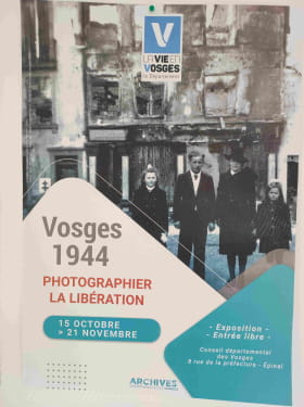 EXPOSITION VOSGES 1944 : PHOTOGRAPHIER LA LIBÉRATION Du 14 oct au 22 nov 2024